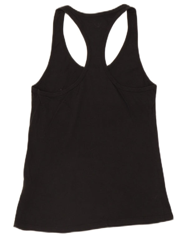 Мужской жилет с графическим вырезом Nike Athletic Cut XS, черный хлопок