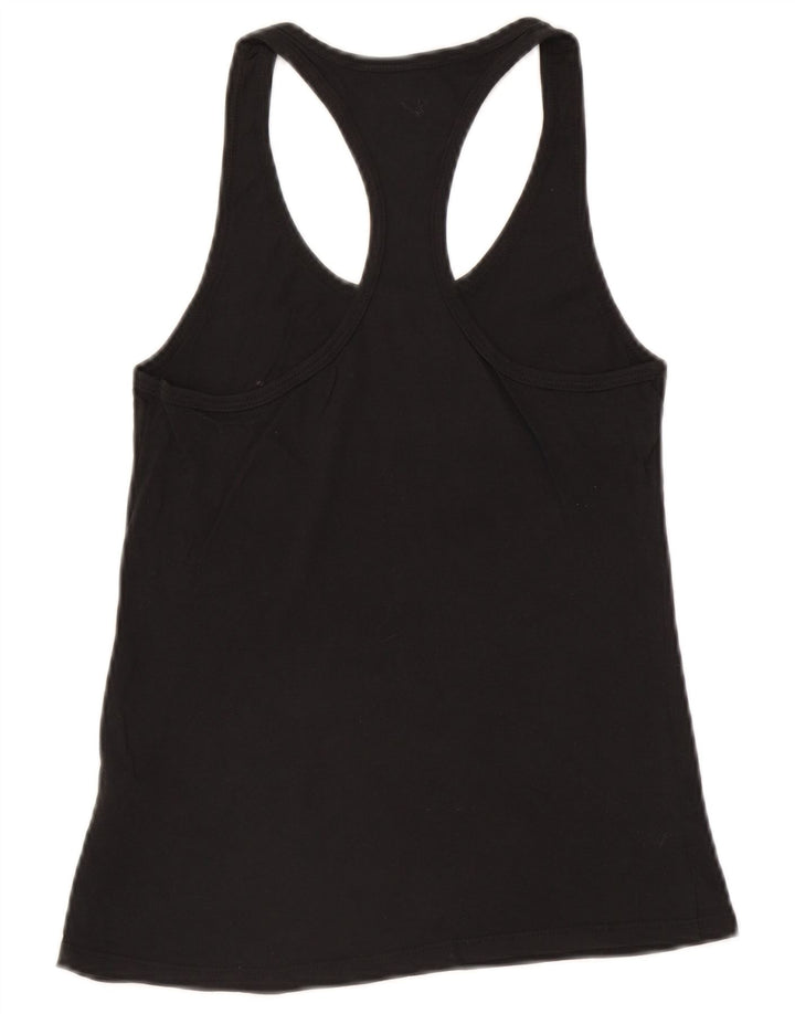 Мужской жилет с графическим вырезом Nike Athletic Cut XS, черный хлопок