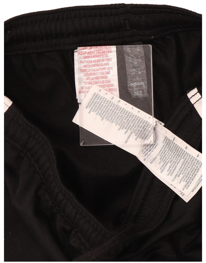 Спортивные брюки Adidas для девочек 13-14 лет, черный полиэстер