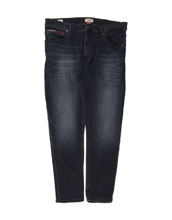 TOMMY HILFIGER Мужские джинсы скинни W38 L30 Темно-синие