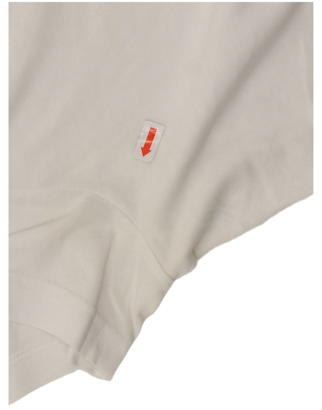 JACK WOLFSKIN Женская футболка с рисунком Топ UK 10/12 Средний Белый Хлопок