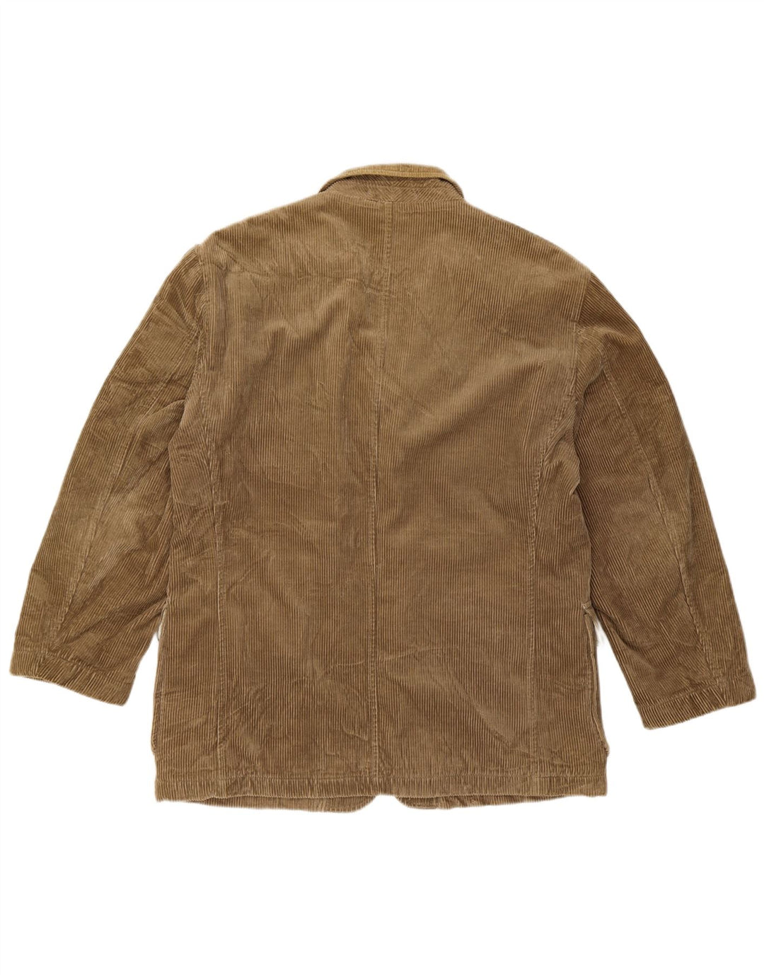 Мужская вельветовая куртка BENETTON IT 50, большая, бежевый, хлопок