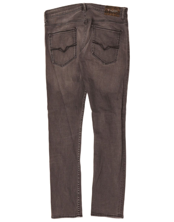 Женские джинсы скинни Guess W33 L32 серые