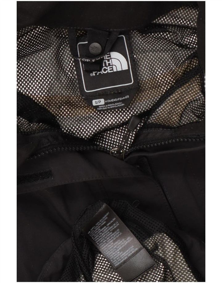 Женская дождевик с капюшоном The North Face UK 10, маленькая, черный нейлон