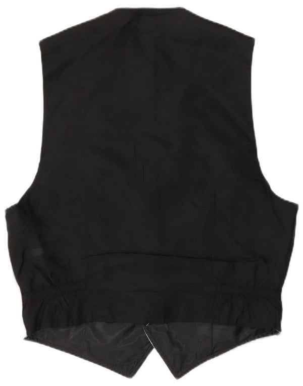 ВИНТАЖНЫЙ женский жилет UK 24 4XL разноцветный полиэстер с узором пейсли