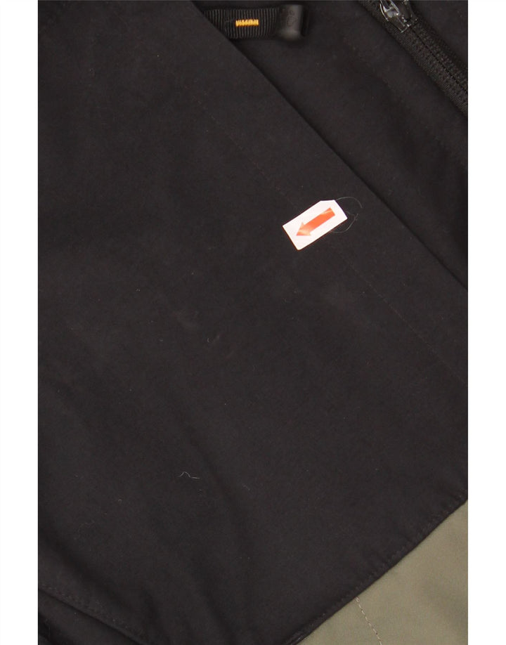 Мужская ветровка JACK WOLFSKIN UK 36/38, средний хаки, цветные блоки