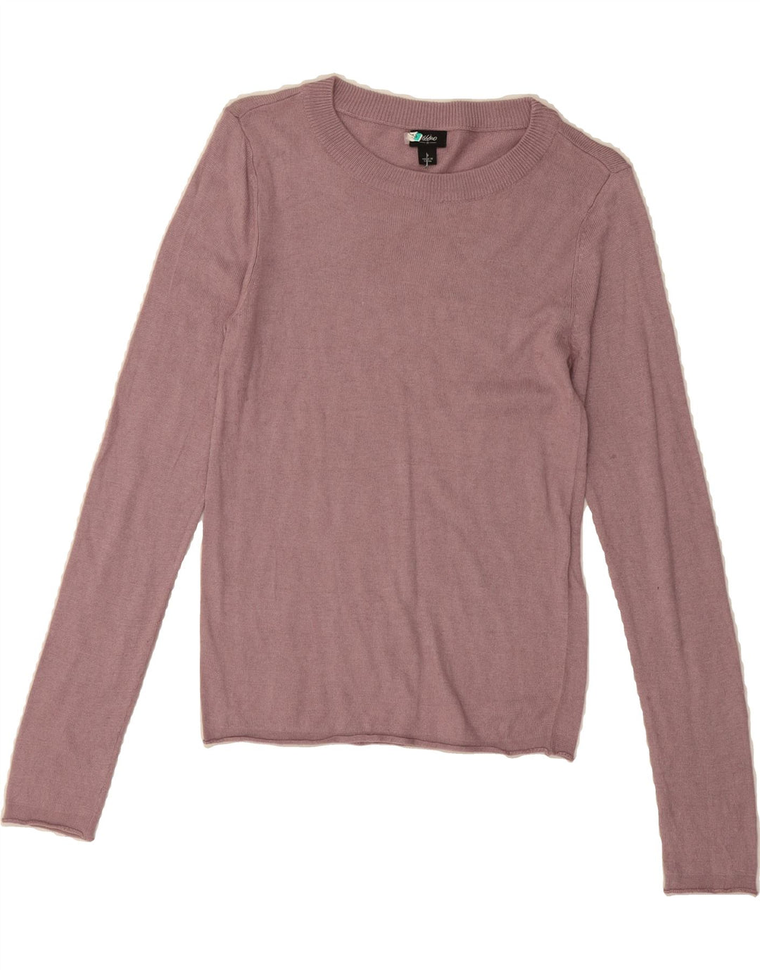 MOSSIMO Womens Boat Neck Jumper Sweater UK 8 Small Purple Rayon Vintage Mossimo and Second-Hand Mossimo from Messina Hembry 