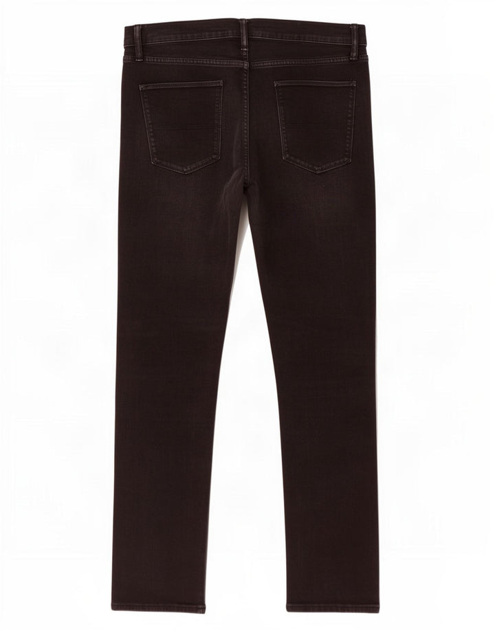 Мужские узкие джинсы Marks & Spencer W36 L31, черный хлопок