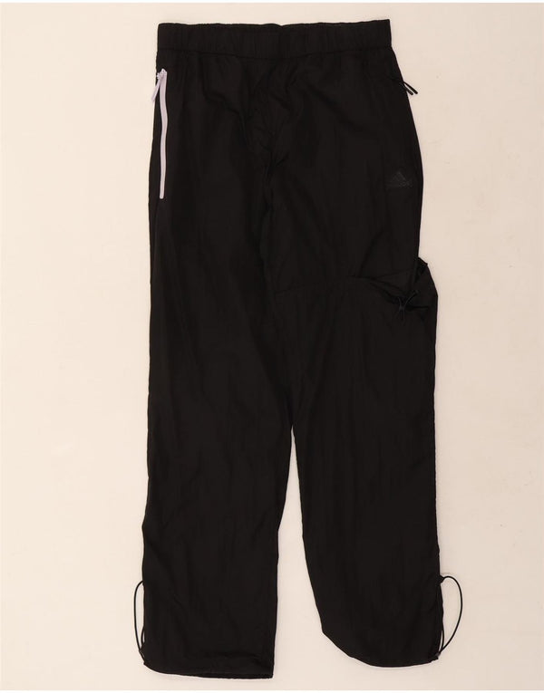 Adidas Womens Tracksuit Trousers Joggers UK 8/10 Small Black