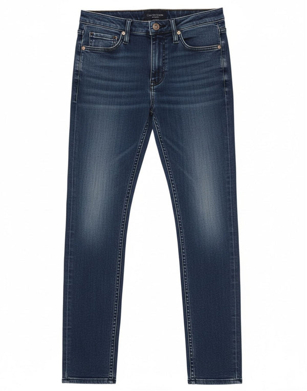 Женские джинсы скинни Calvin Klein W28 L32 синие