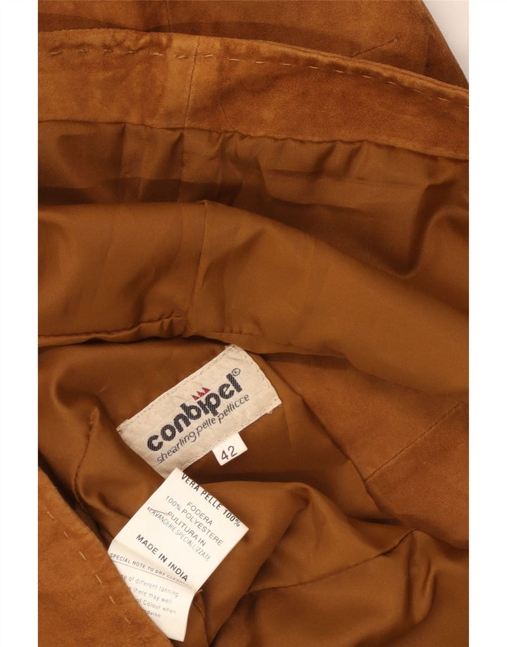 Женский замшевый жилет Conbipel IT 42 Medium Brown Leather