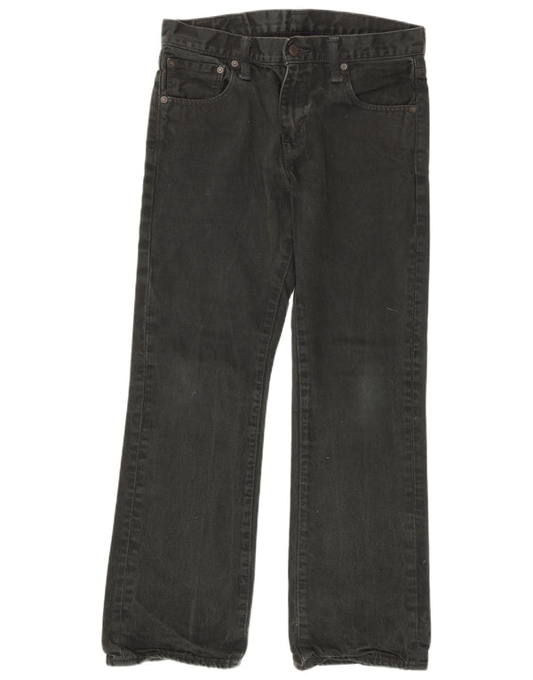 Levi's Mens 527 Bootcut Jeans W32 L30 Grey Cotton