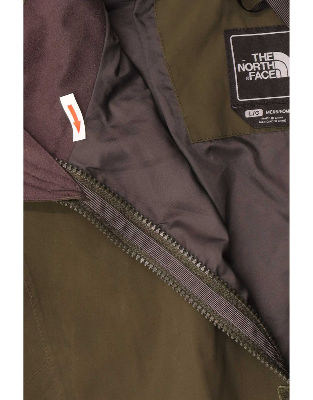 Мужская ветровка The North Face UK 40, большой зеленый нейлон