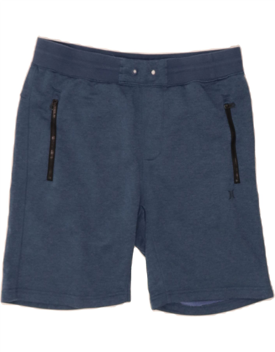 NIKE Mens Sport Shorts Small  Navy Blue Cotton Vintage Nike and Second-Hand Nike from Messina Hembry 