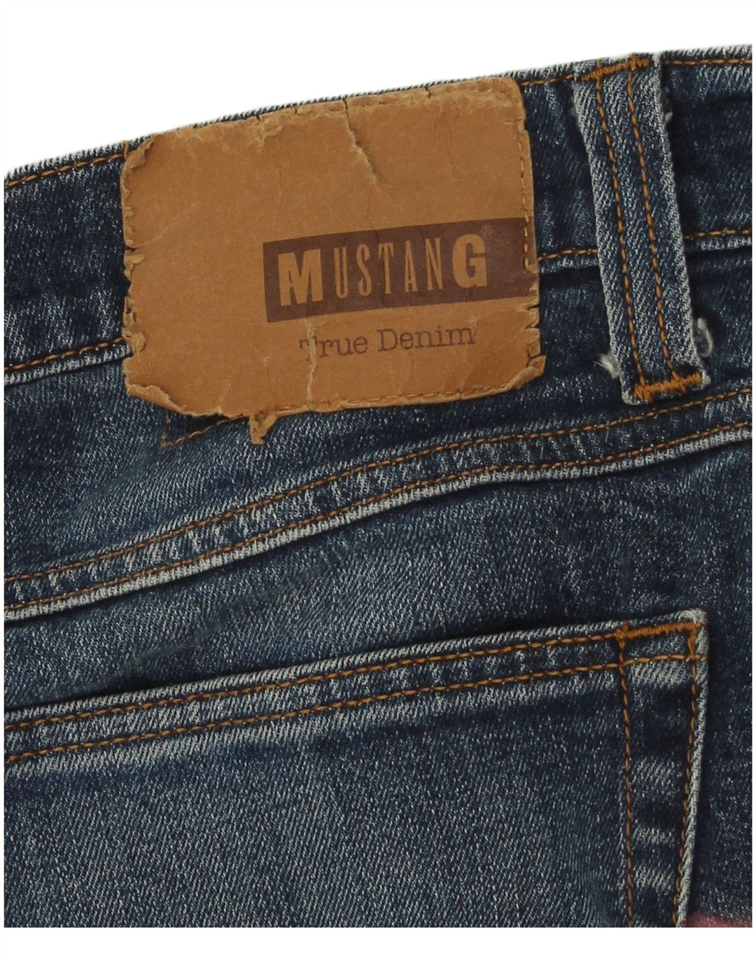 Мужские прямые джинсы Mustang W36 L30 синие