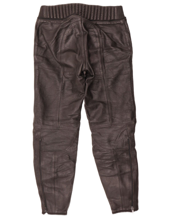 Мужские кожаные мотобрюки Dainese EU 54, большие W32 L30, черные