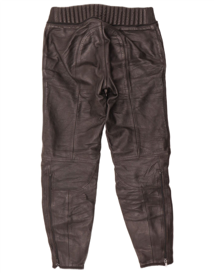 Мужские кожаные мотобрюки Dainese EU 54, большие W32 L30, черные