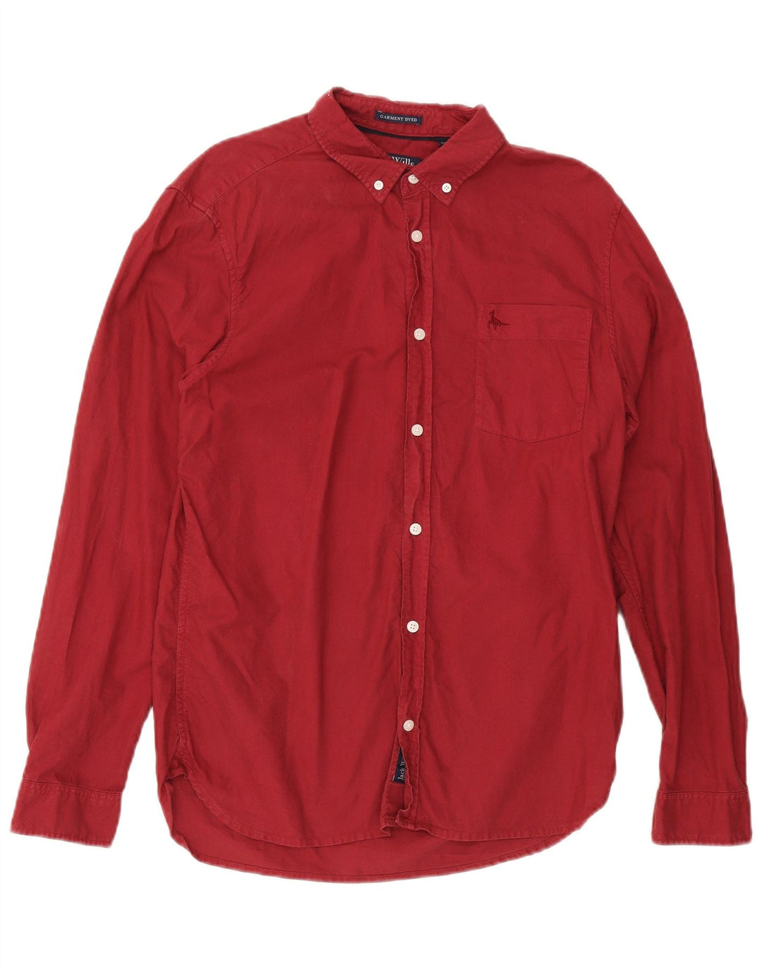 Рубашка мужская Jack Wills средне-красная