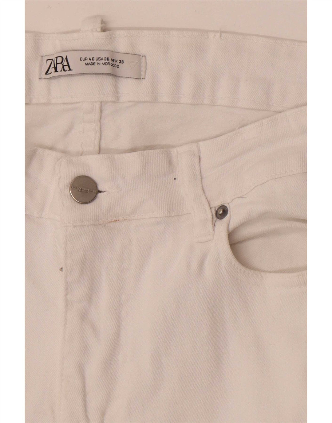 Джинсы мужские узкие Zara EU 46 XL W36 L30 белые