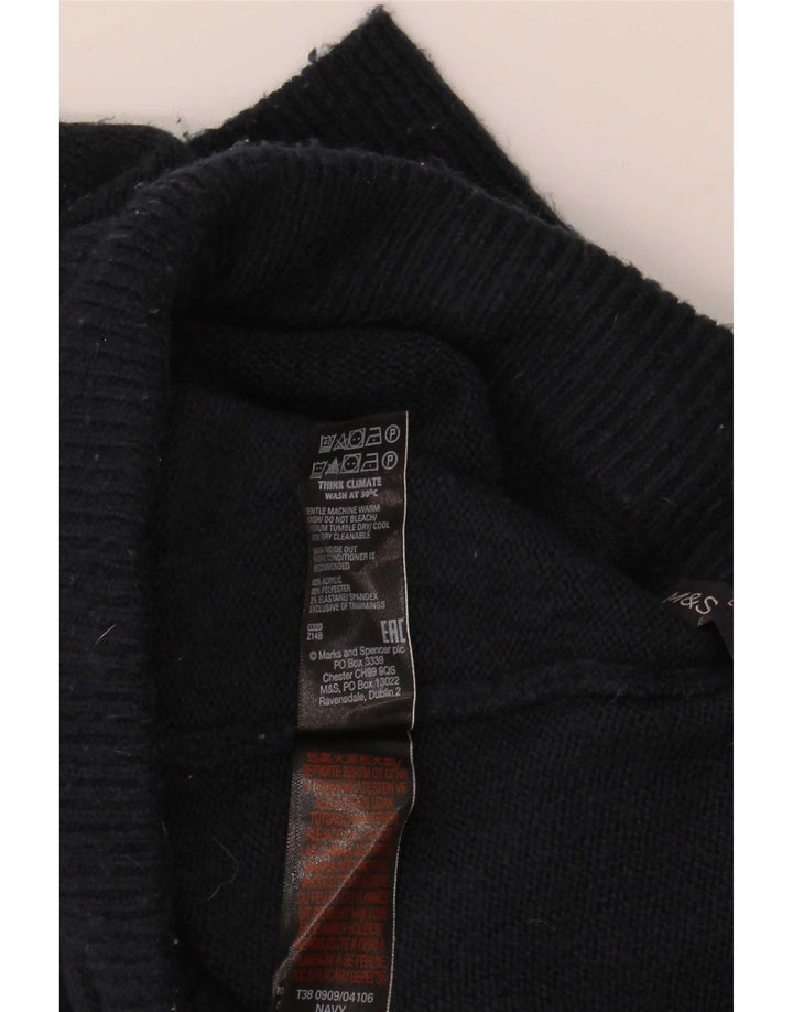 Женские спортивные брюки Marks & Spencer, джоггеры UK 14, средние, темно-синие