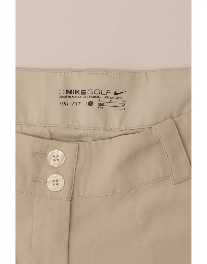 Мужские шорты чинос Nike Dri Fit UK 8, маленькие W30, бежевый полиэстер