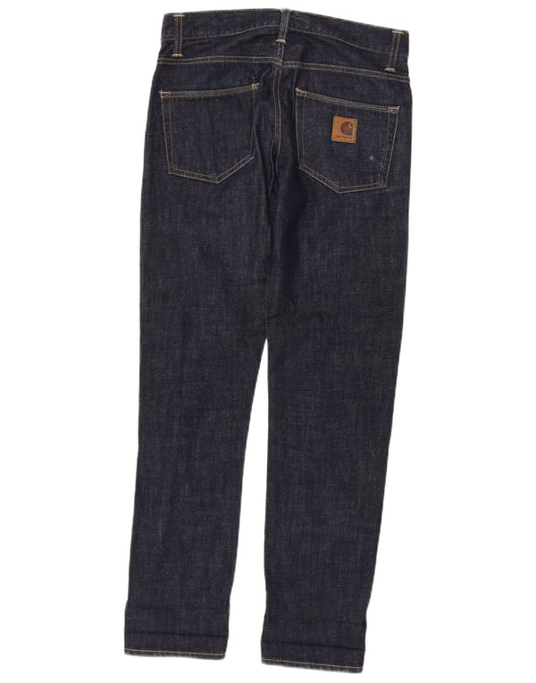 Мужские узкие джинсы Carhartt W30 L32 темно-синие, хлопок