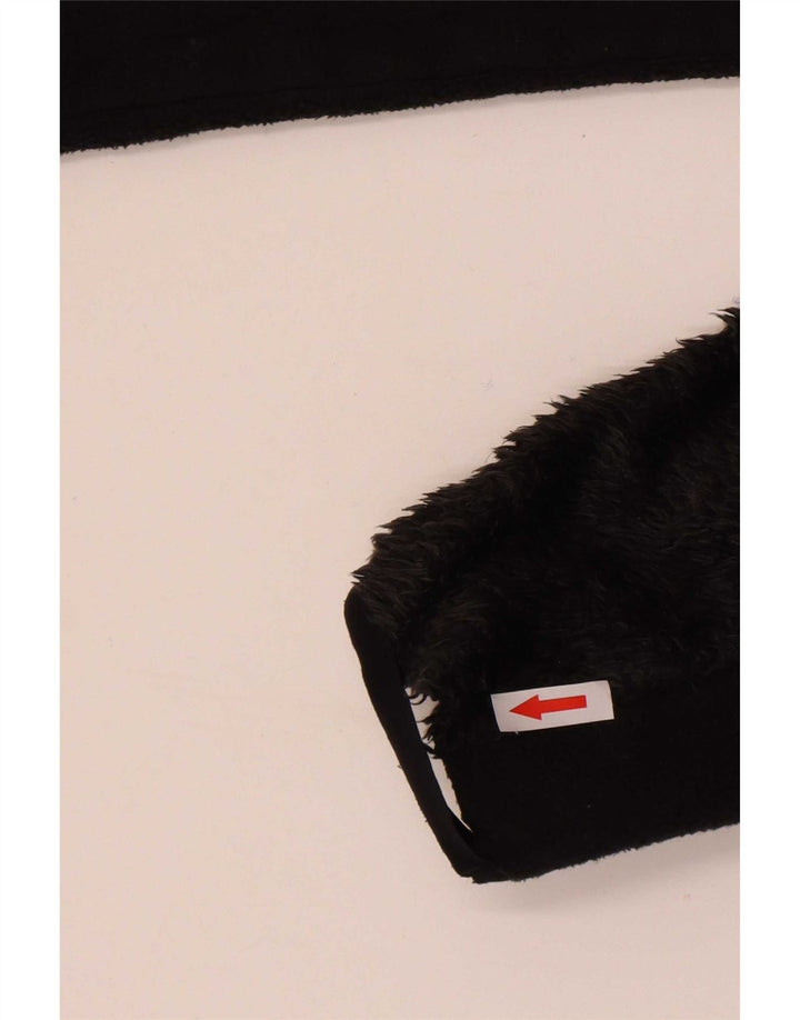 Мужская флисовая куртка Jack Wolfskin UK 38, маленькая, черная, полиэстер