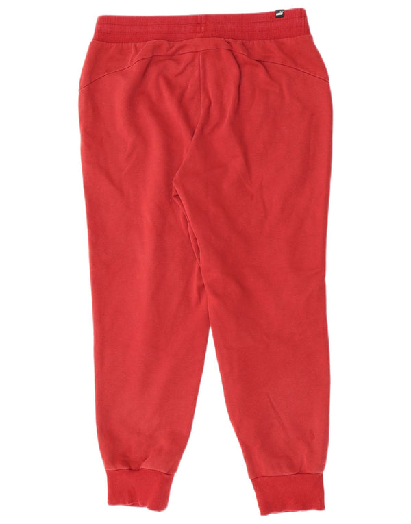 Женские спортивные брюки Puma Joggers UK 14, большие бордовые, хлопок