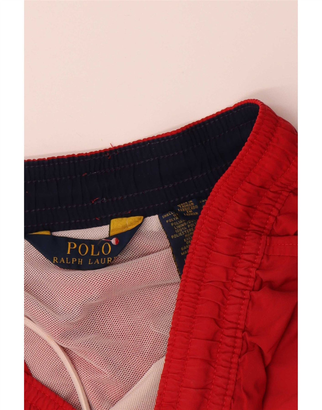 Мужские шорты для плавания Polo Ralph Lauren, средний красный полиэстер
