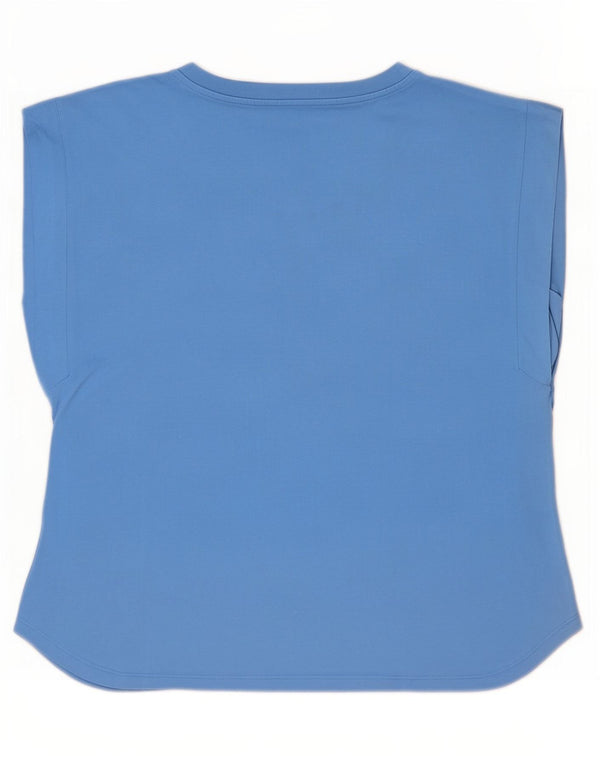 Женский жилет Benetton UK 18 XL, синий хлопок