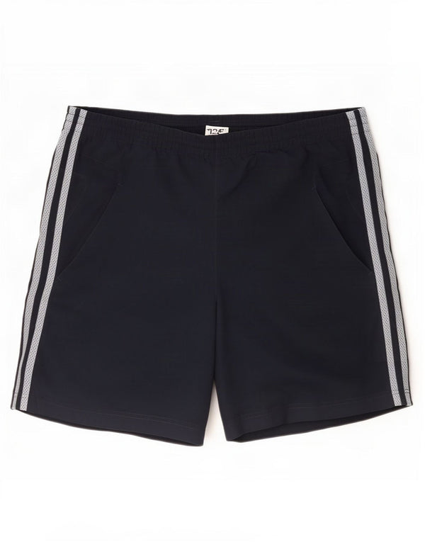 Adidas Mens Sport Shorts Medium Navy Blue Polyester