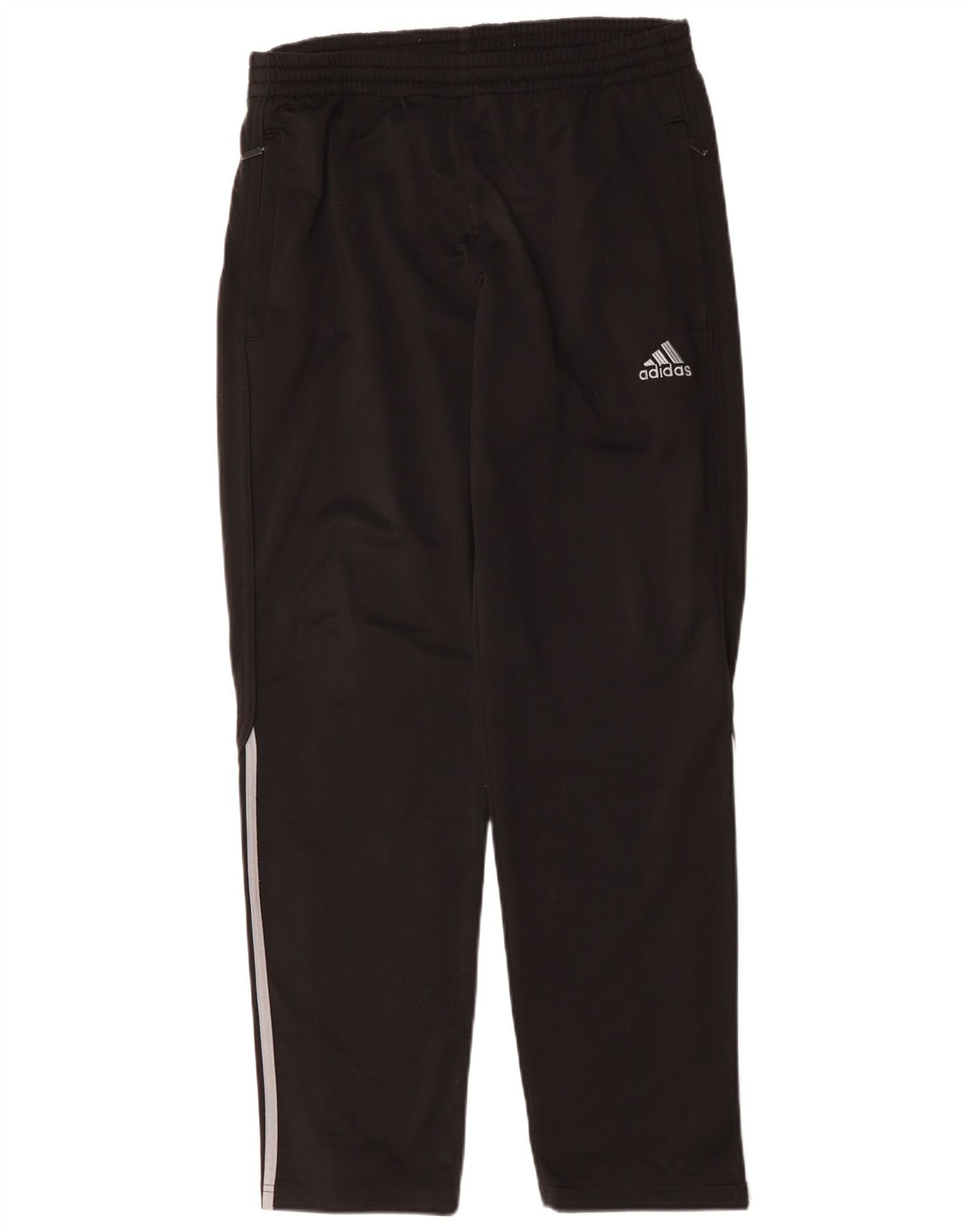 Мужские спортивные брюки Adidas UK 36/38, маленький черный полиэстер