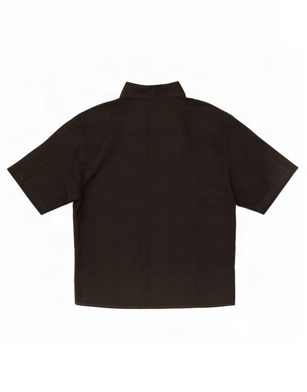 Женская рубашка с коротким рукавом Benetton IT 42 Medium Black