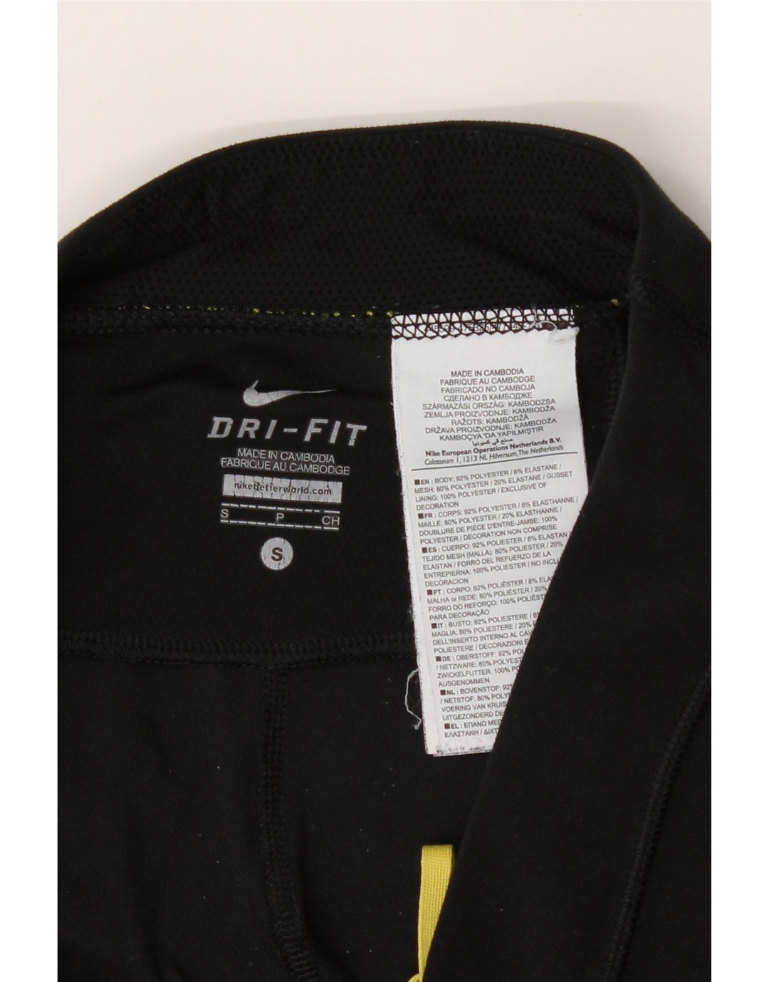 NIKE Womens Dri Fit Sport Shorts UK 10 Small  Black Polyester Vintage Nike and Second-Hand Nike from Messina Hembry 