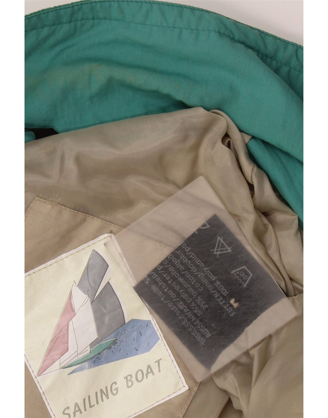 Винтажный мужской бомбер IT 52 XL Бежевый Полиэстер