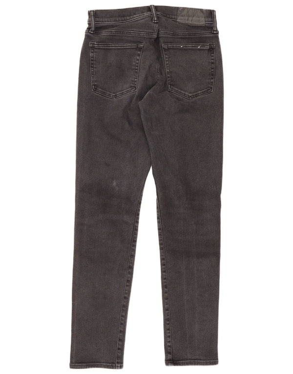 Женские узкие зауженные джинсы Gap W30 L32, черный хлопок