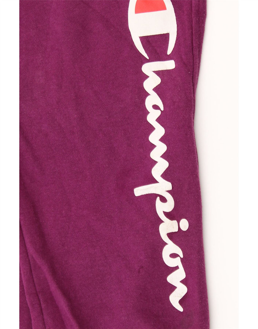 Женский спортивный костюм CHAMPION с графическим принтом, брюки для бега, UK 18 XL, фиолетовый хлопок