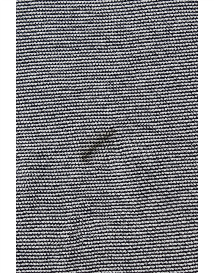 BONOBOS Мужской топ с длинным рукавом XL, синий в тонкую полоску, хлопок