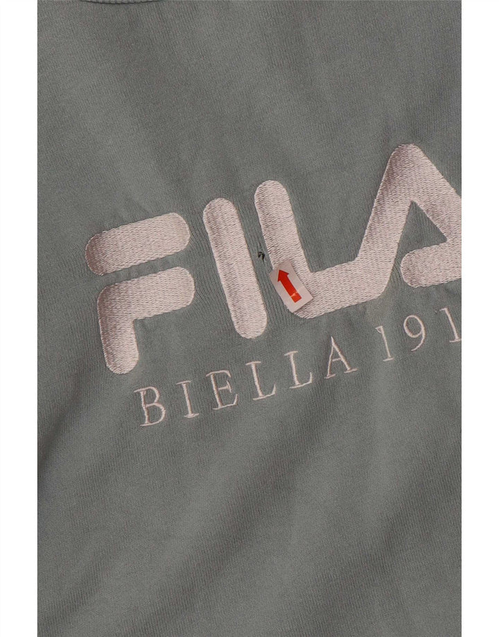 Fila для девочек 15–16 лет, синий, полиэстер с цветными блоками