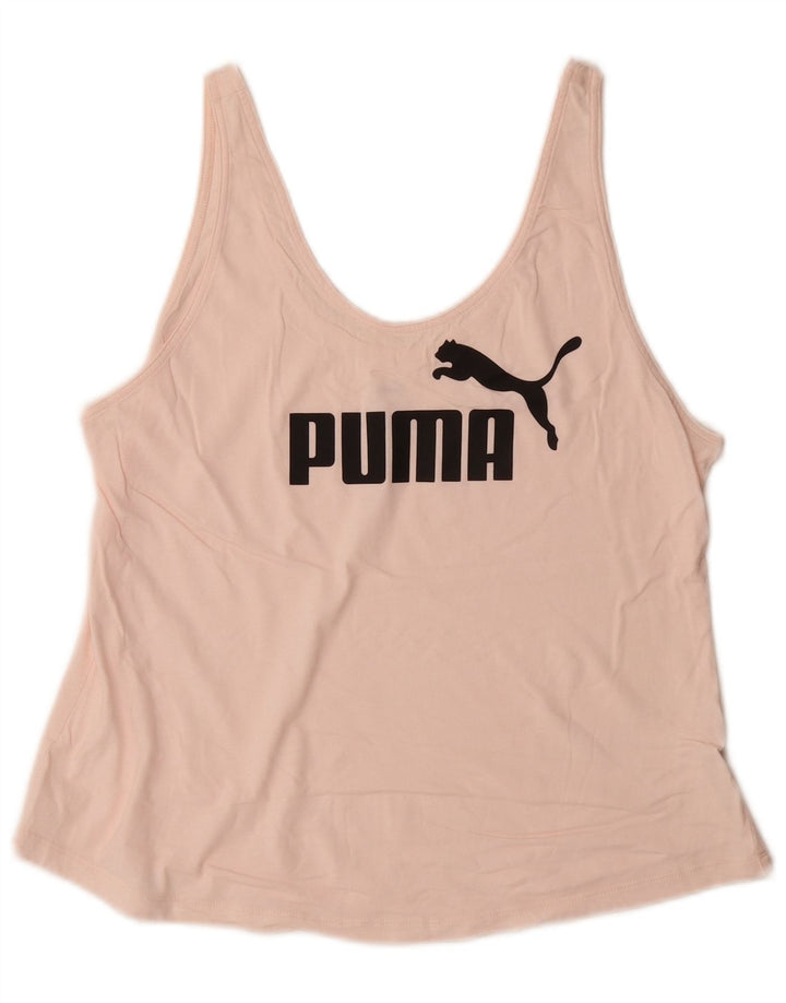 Женский жилет с рисунком Puma UK 14, средний розовый