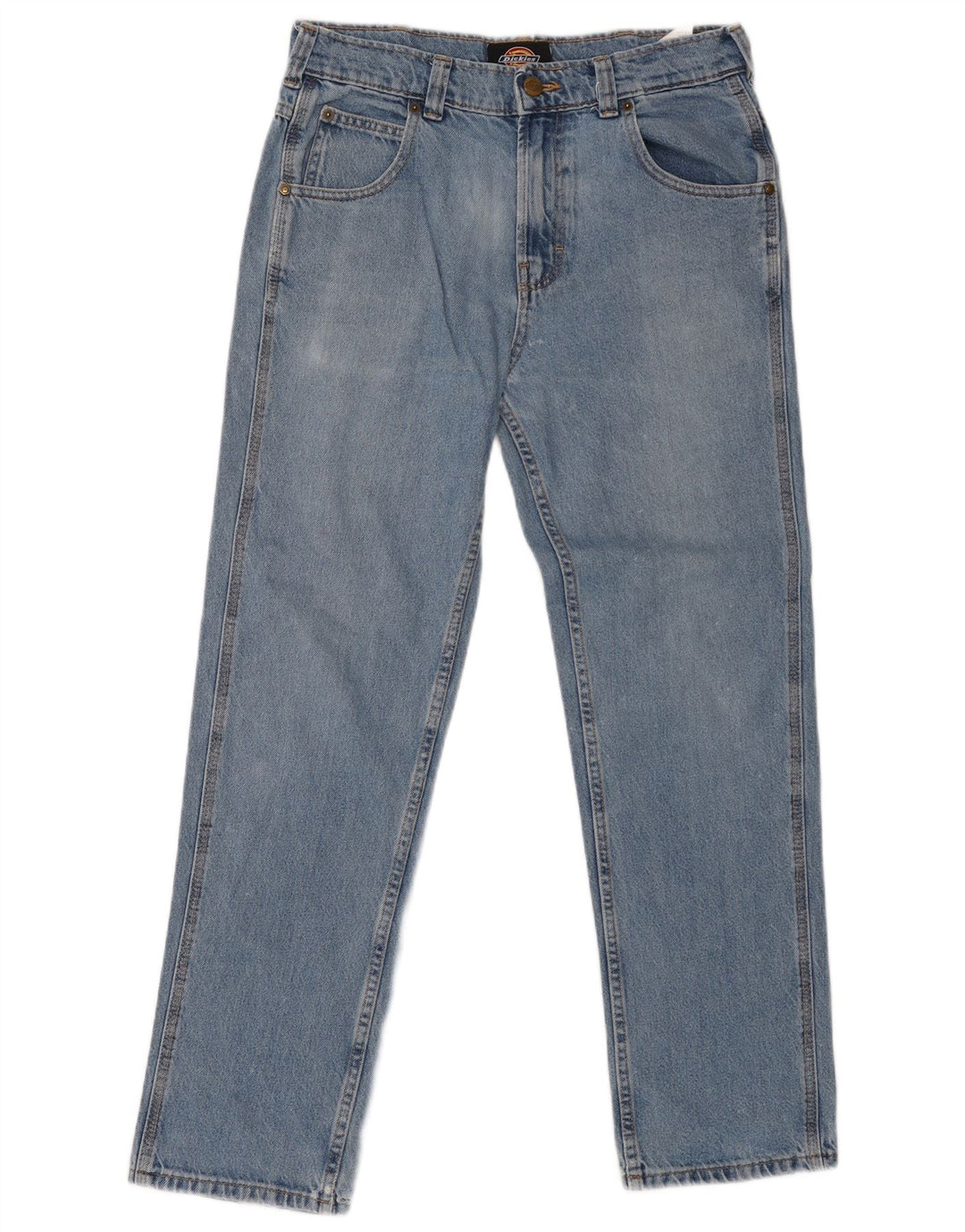 DICKIES Женские прямые джинсы W28 L30 синие, хлопок