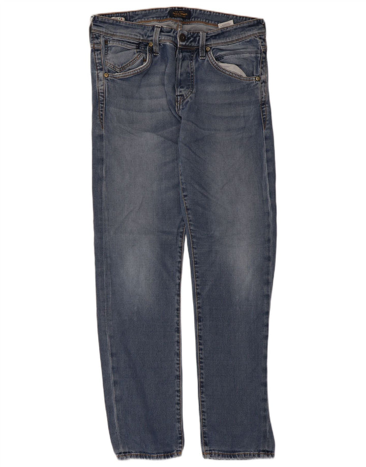 Мужские прямые джинсы Jack & Jones W33 L32 синие, хлопок
