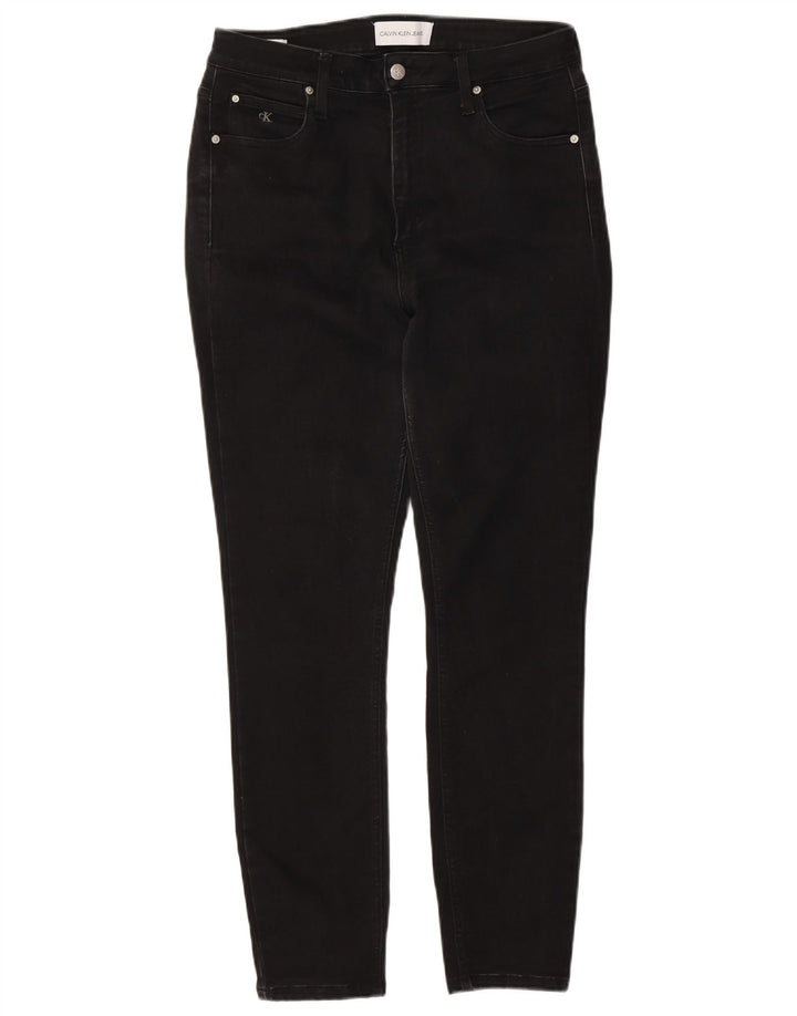 Женские джинсы скинни Calvin Klein W32 L30 черные