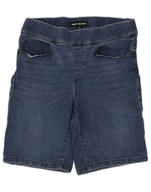 DKNY Womens Denim Shorts Medium W30  Blue Cotton