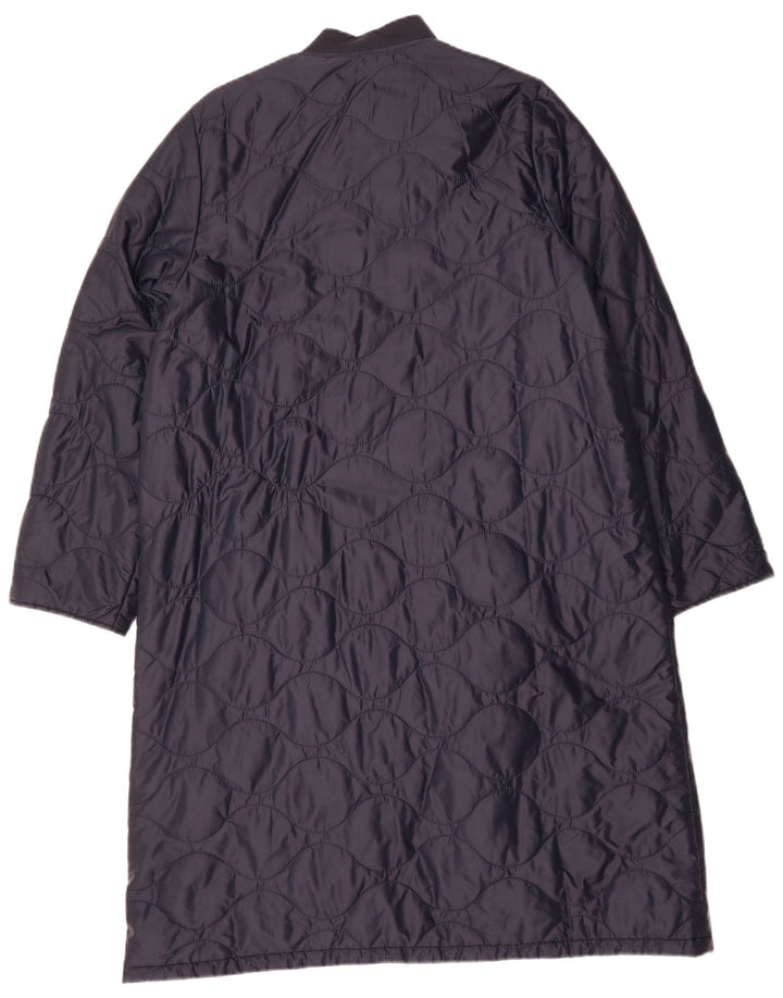 Женское длинное пуховое пальто Barbour UK 12 Medium Navy Blue