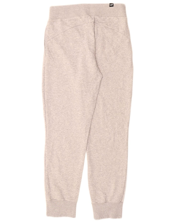 Женский спортивный костюм Puma Брюки-джоггеры UK 6 XS Серый хлопок в крапинку