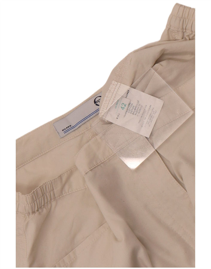 Женские повседневные шорты Sergio Tacchini IT 42 Medium W30 Белый хлопок