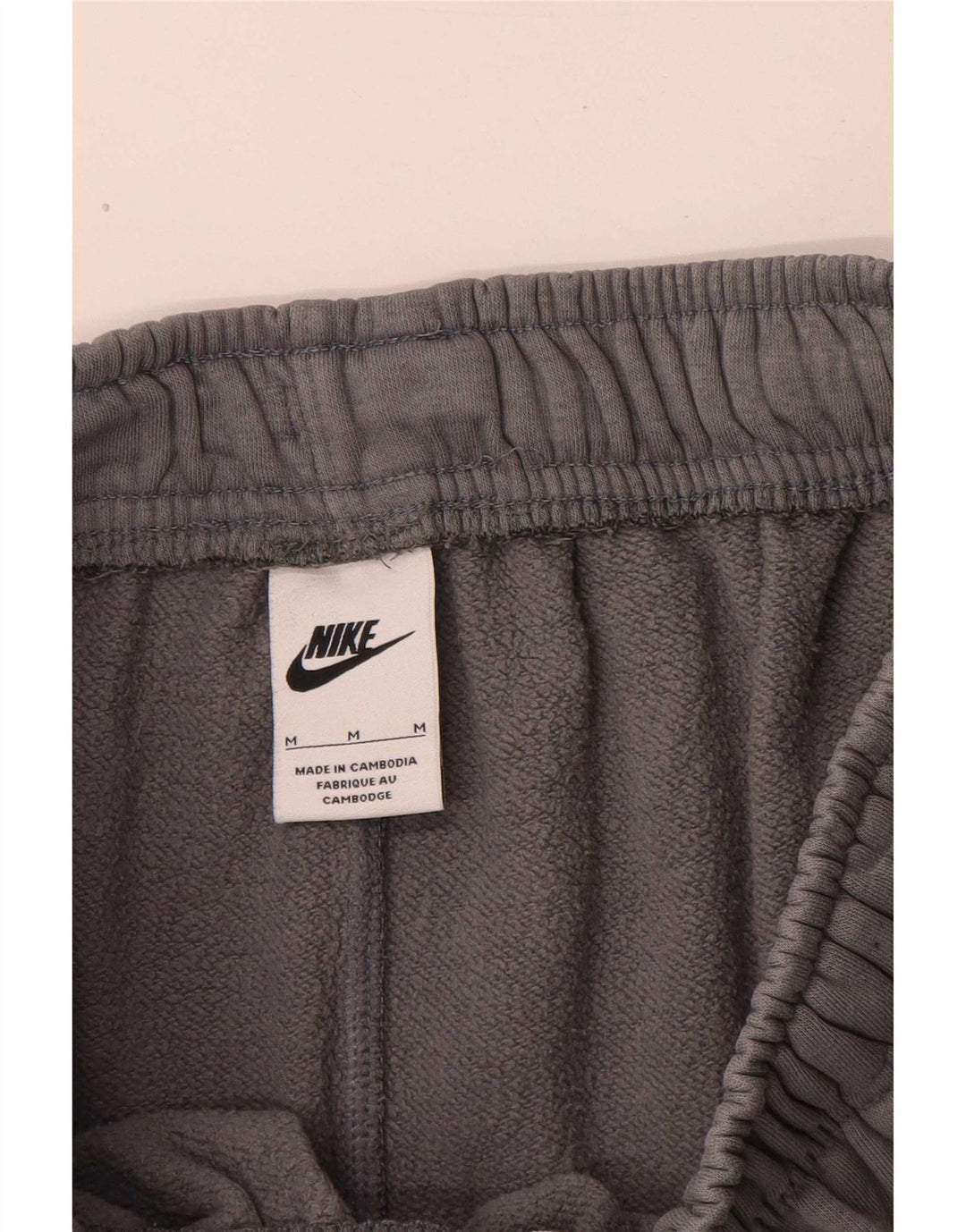 Мужские спортивные брюки-карго Nike, хлопковые джоггеры среднего серого цвета