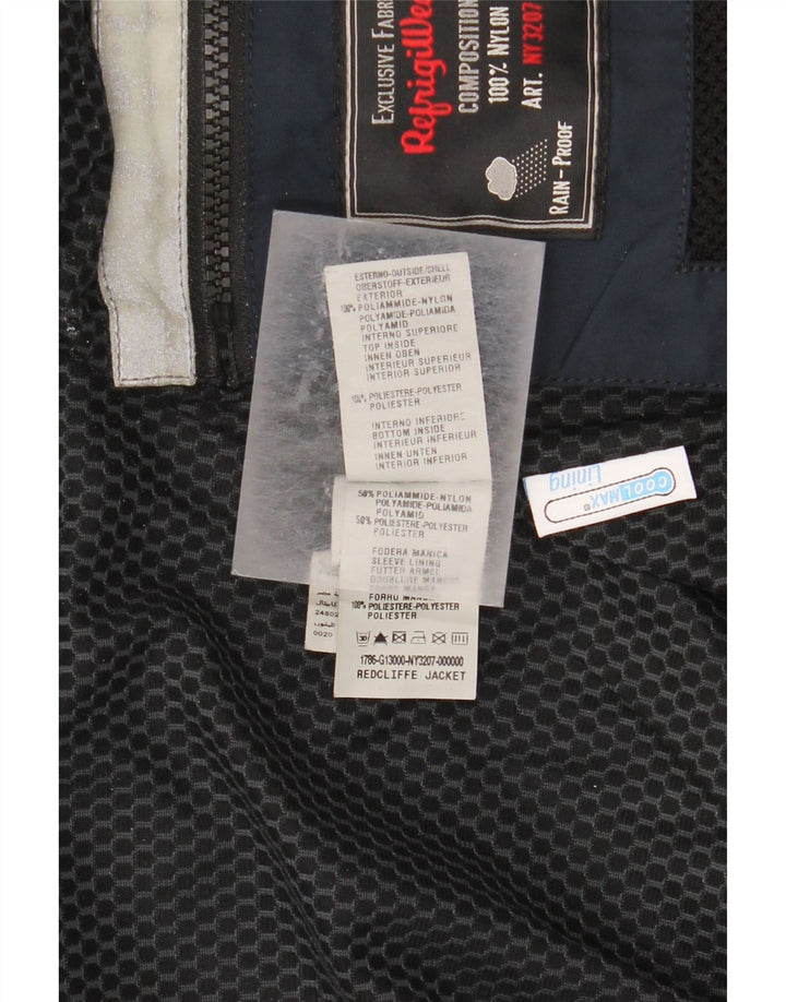 Мужская куртка-бомбер Refrigiwear UK 40, большая, темно-синяя, полиамид