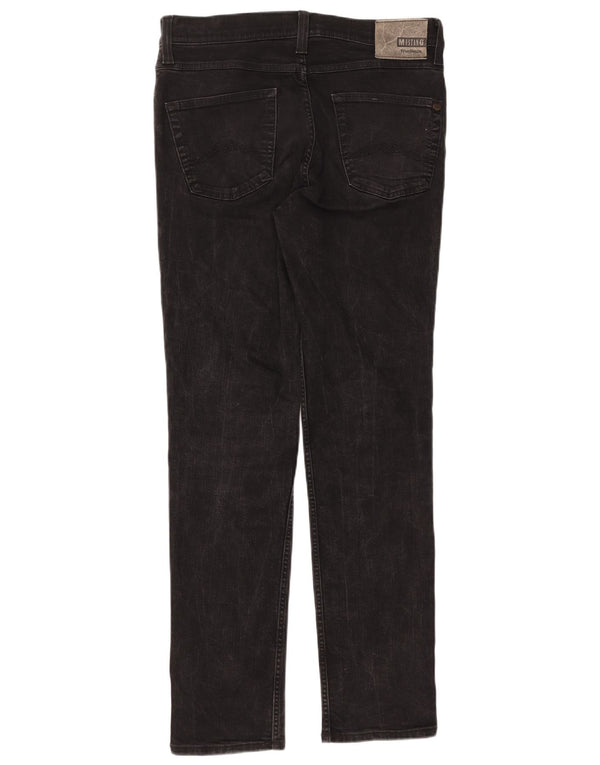 Мужские зауженные зауженные джинсы MUSTANG Tramper W34 L34, черный хлопок